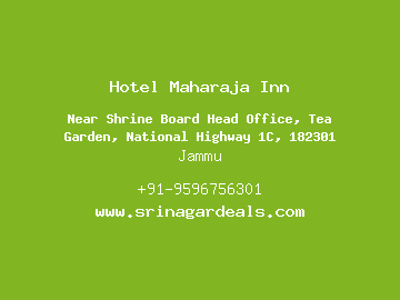 Hotel Maharaja Inn, Jammu