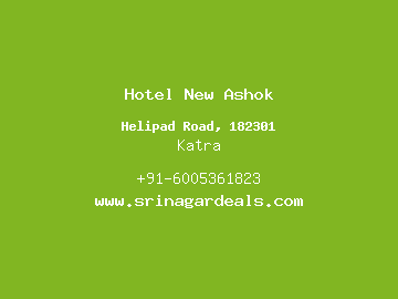 Hotel New Ashok, Katra