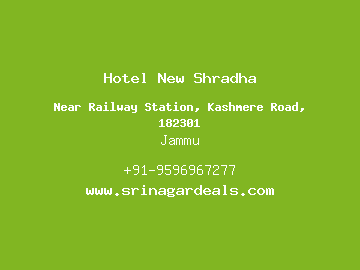 Hotel New Shradha, Jammu