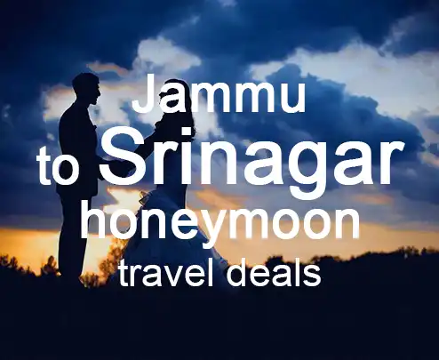 Jammu to srinagar honeymoon travel deals