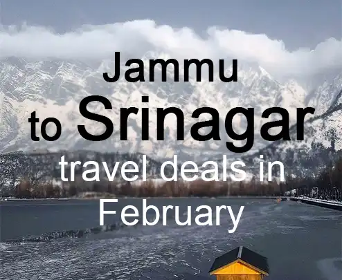 Jammu to srinagar travel deals in february