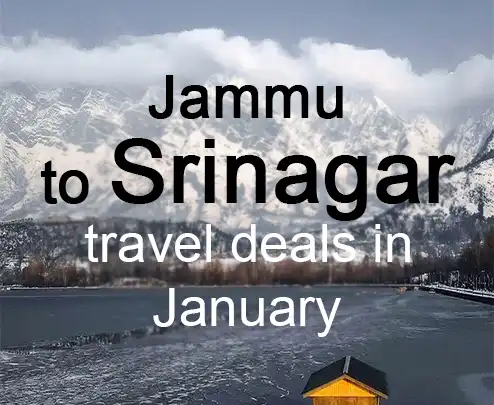 Jammu to srinagar travel deals in january