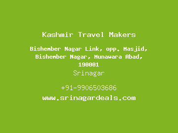 Kashmir Travel Makers, Srinagar