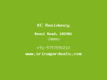 KC Residency, Jammu