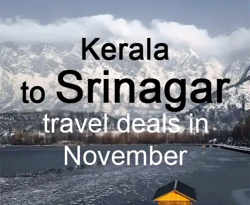 Kerala to srinagar travel deals in november