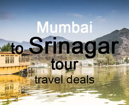 Mumbai to srinagar tour travel deals