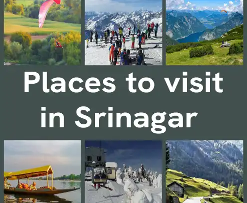 places to visit in Srinagar